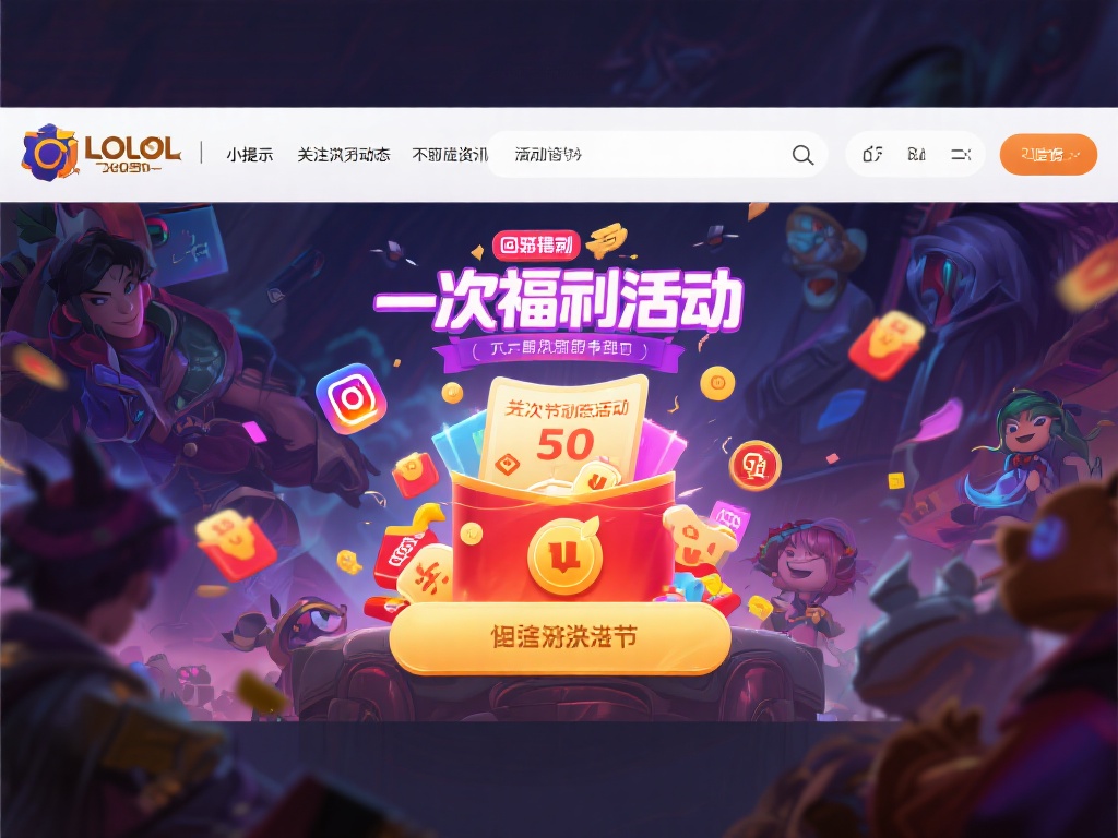 LOL官网福利中心全新活动,玩家速来领取! 小贴士:关注官方动态不错过任何福利
为